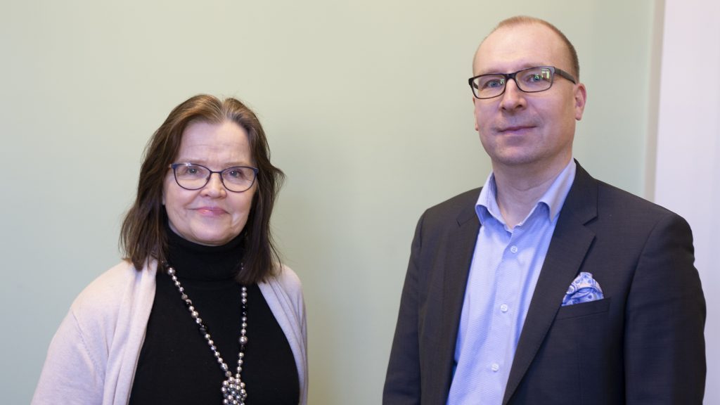 Päivi Nerg ja Jukka Latvala.