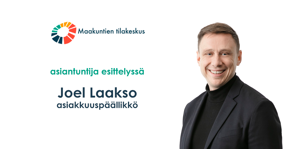 Joel Laakso, asiakkuuspäällikkö